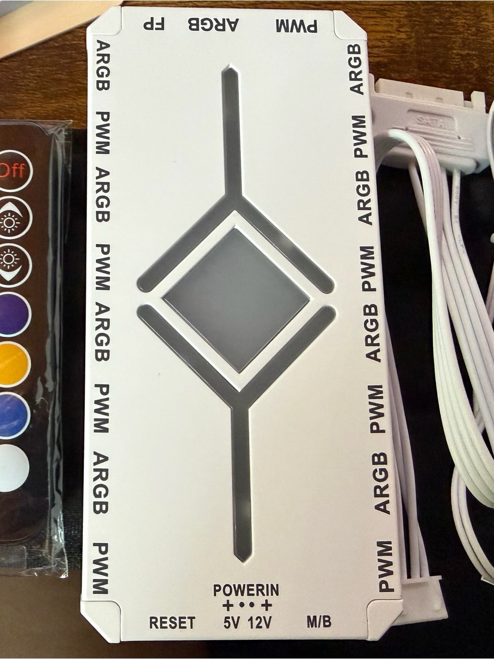 White ARGB PWM Controller Hub for Tablets & Accessories